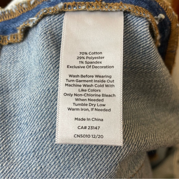 Talbots Modern Ankle High Rise Jeans 16W w/Side Stripe Sea Glass Light Wash - Picture 7 of 12